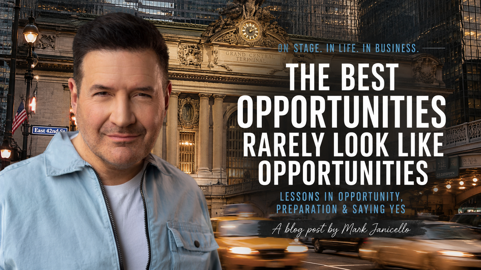 Mark Janicello - The Best Opportunities Rarely Look Like Opportunities